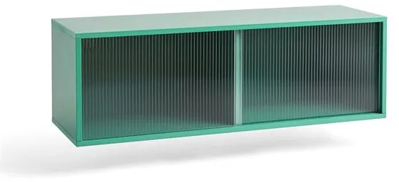 HAY Colour Cabinet Reol med Glasdøre Medium Mørk Mint